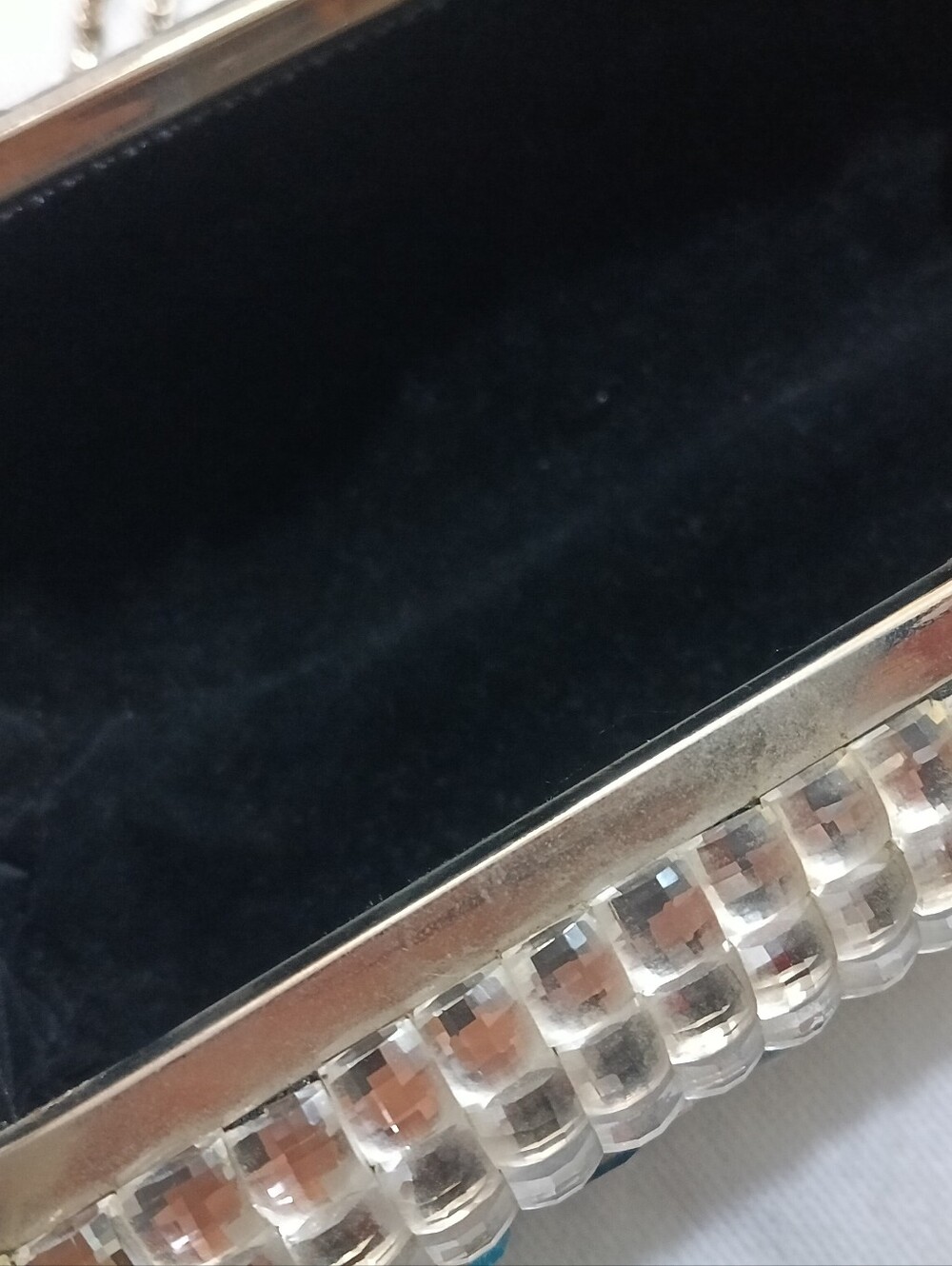 Rhinestone Multicolor Jeweled Women’s Clutch - Picture 4 of 9